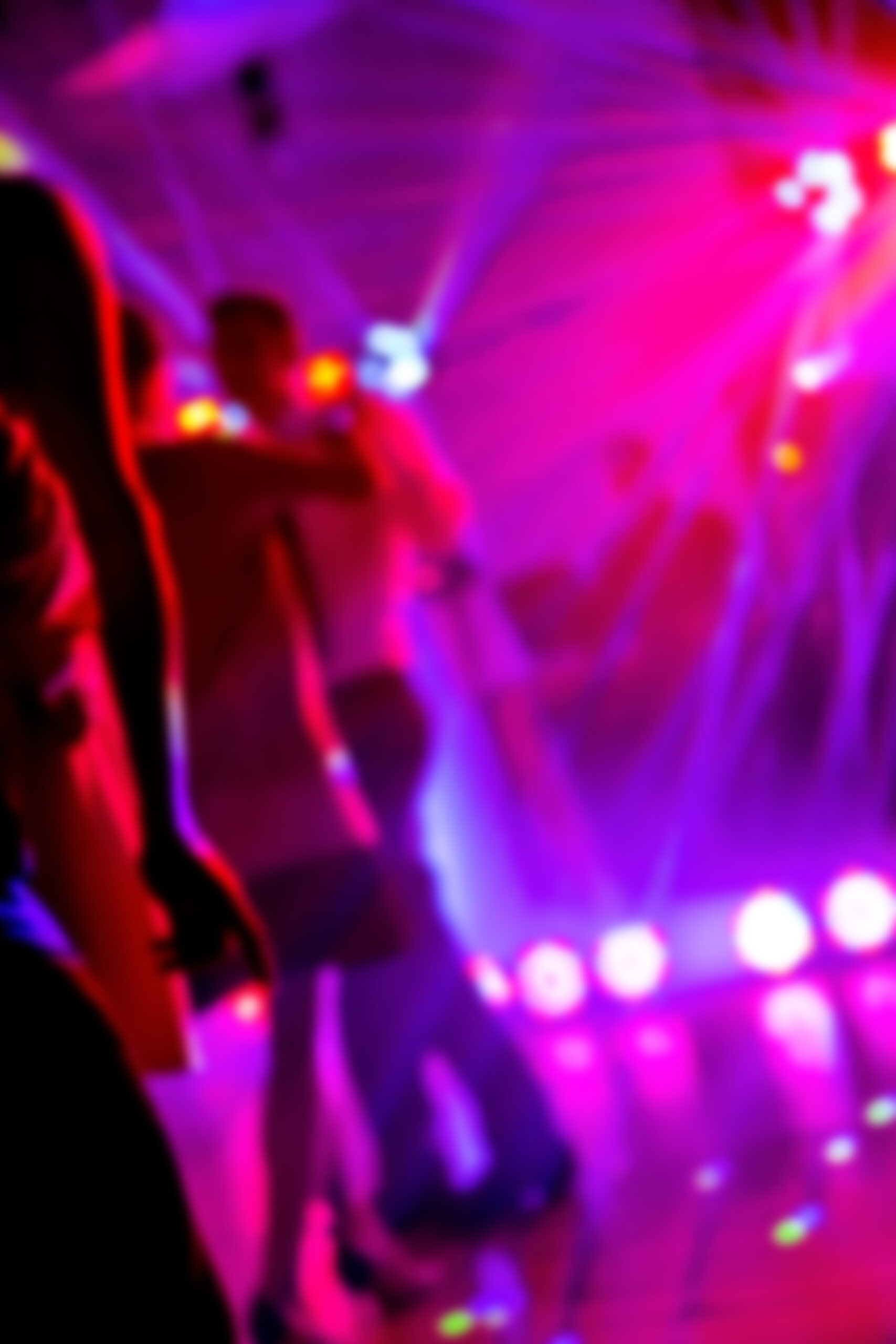 Dancefloor, party concept with dancing people